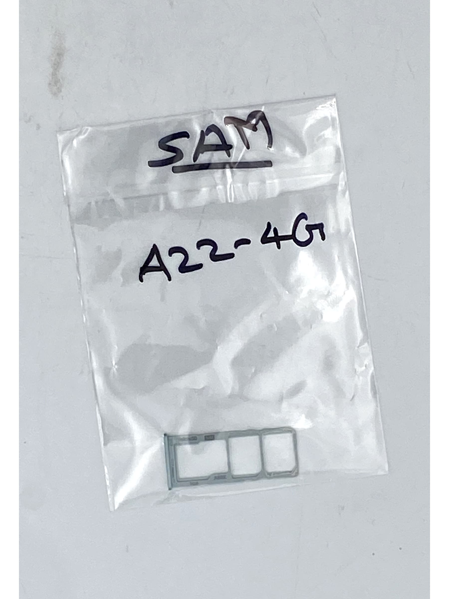Samsung A22 4G SIM tray view 1