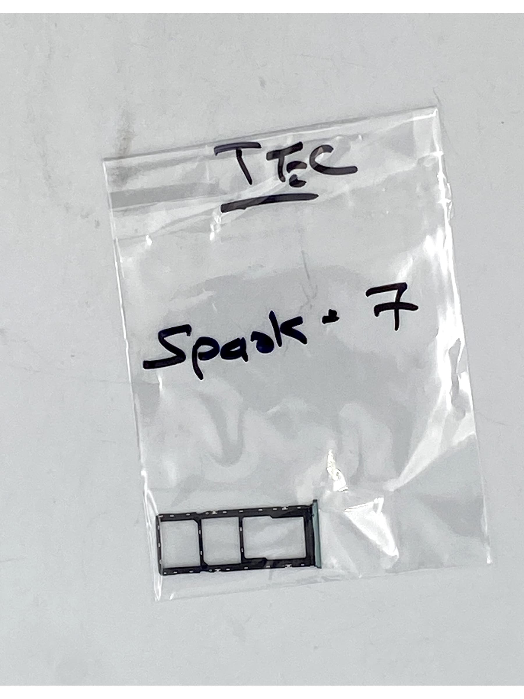 Tecno Spark 7 SIM tray view 1