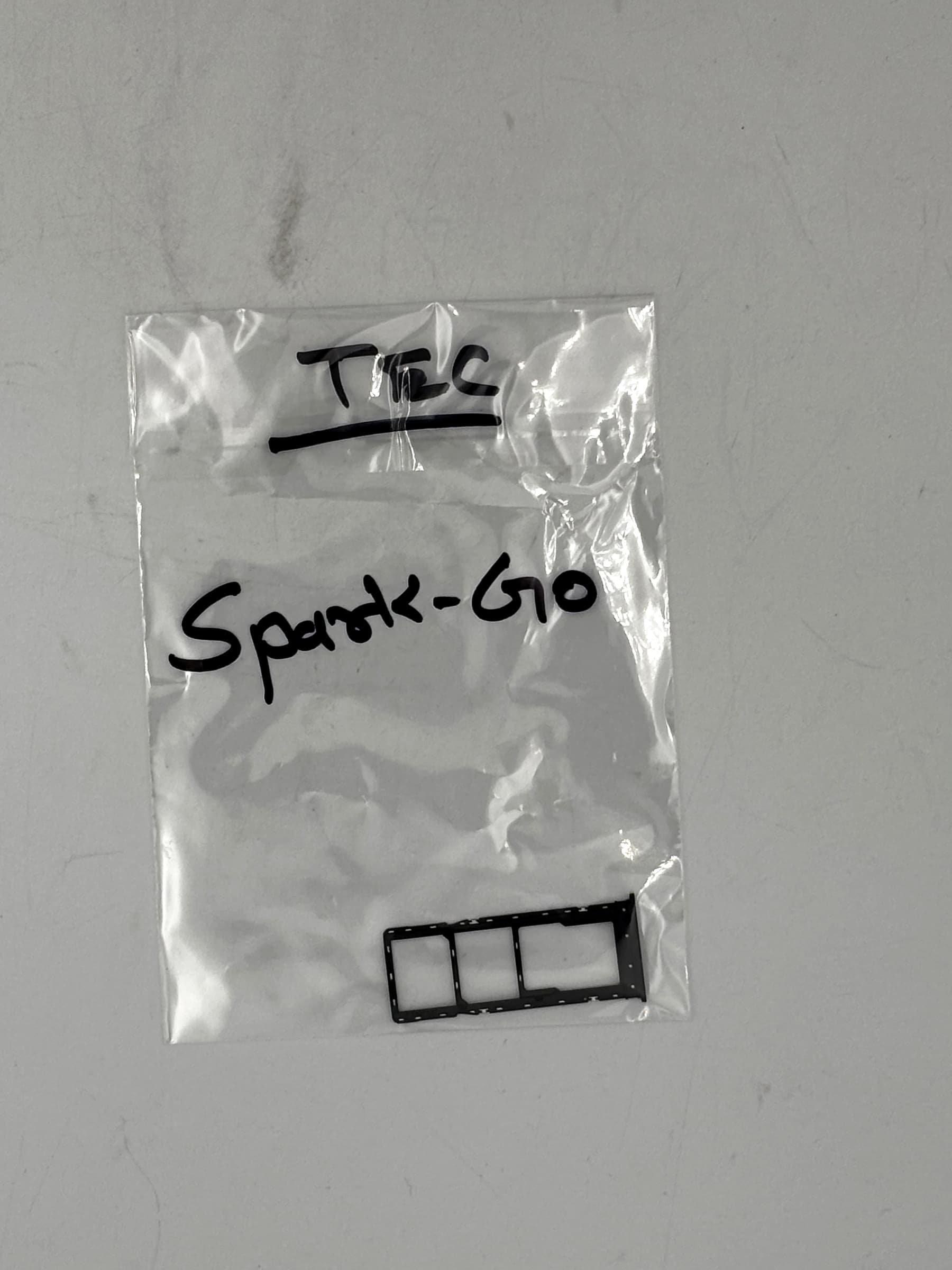 Tecno Spark Go SIM tray view 1