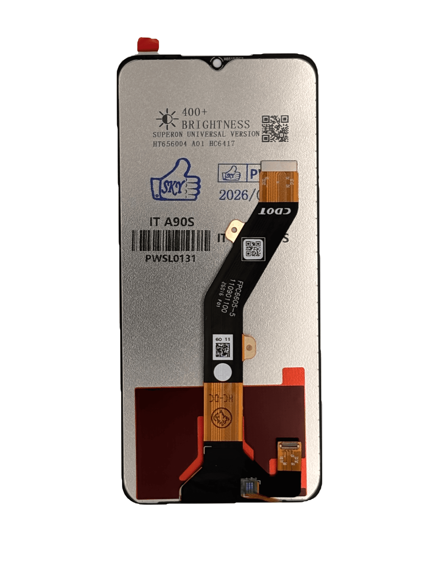 Itel A90S Display Assembly back