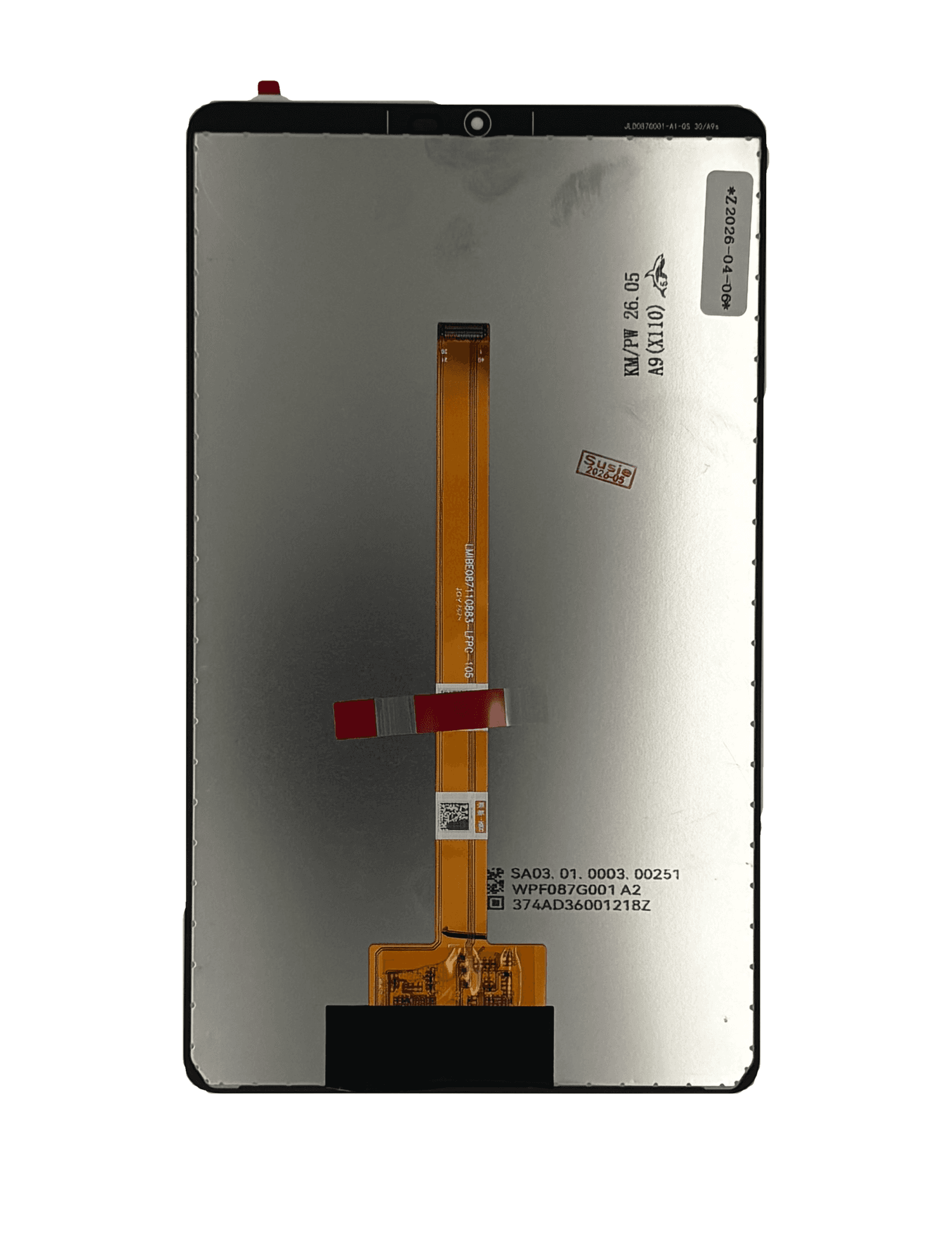 Samsung Galaxy Tab A9 Display Assembly back